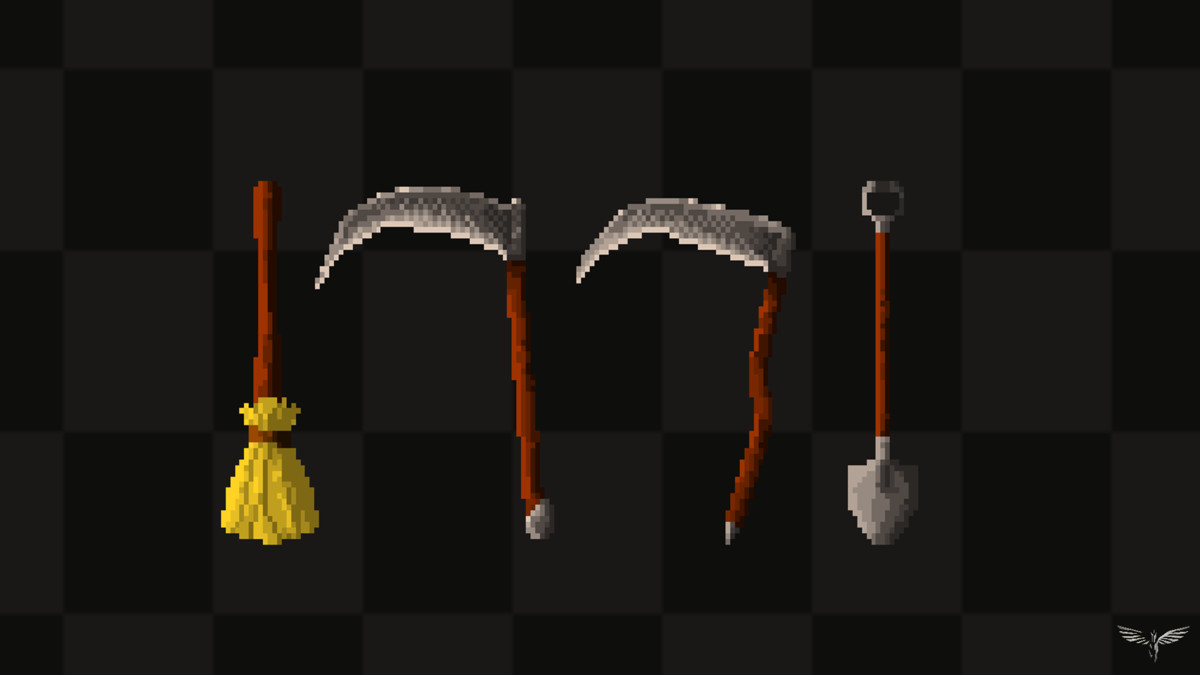 Halloween Pixels: 40+ Props & Animations