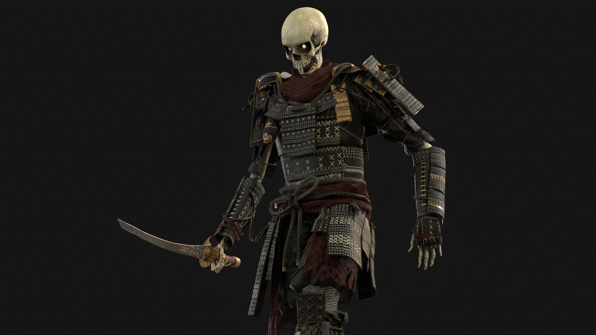 Skeleton Samurai