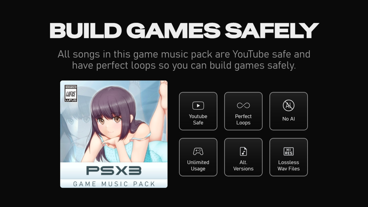 PSX Music III - Jungle, Breakcore, Drum and Bass, 90s, Retro, Y2K Music Pack