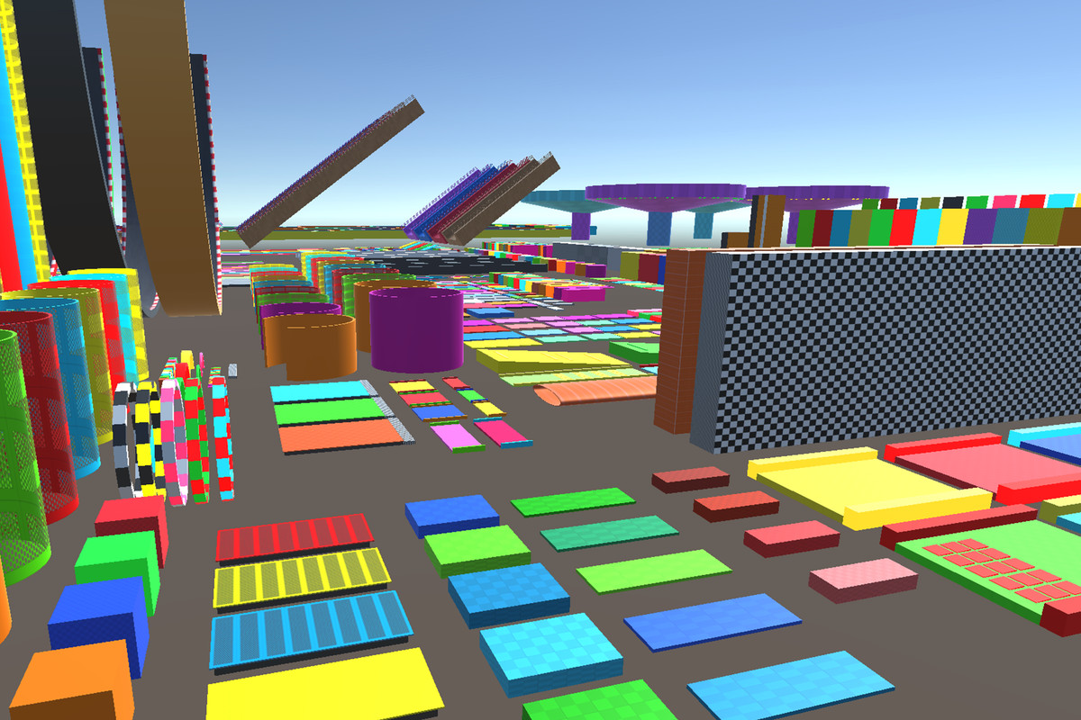Obby Style Car Game Level Pack
