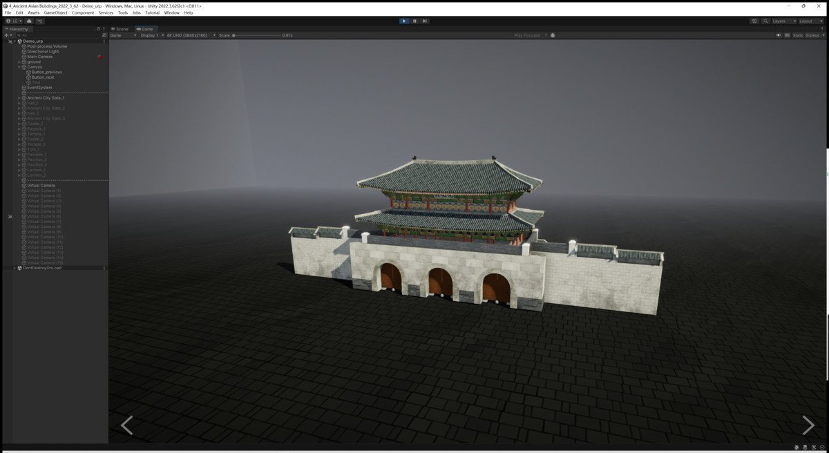 Asian Ancient Buildings