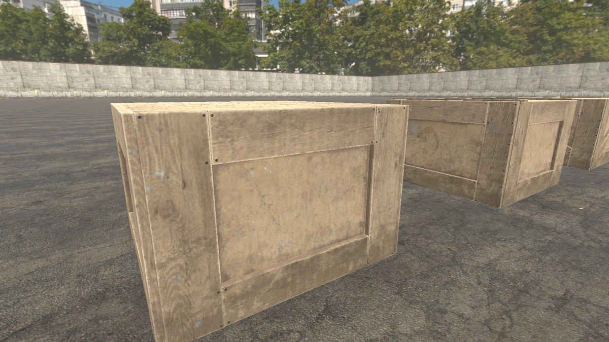 PBR Wooden Crates