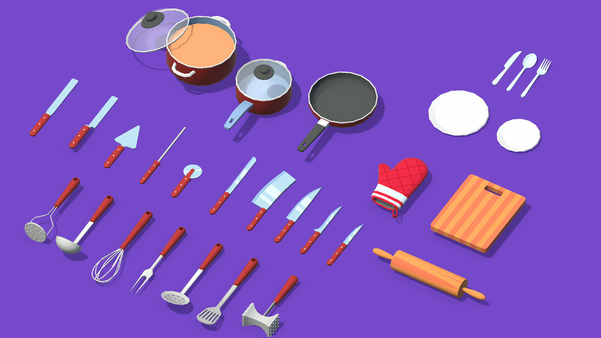 All-In-One Kitchen Assets Pack
