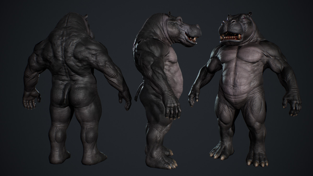 Hippo Humanoid