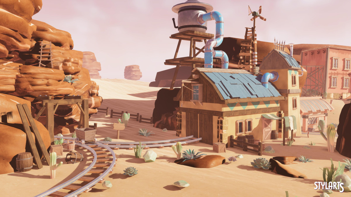 Stylized Desert House ( Stylized Desert Cave Sand ), image 3