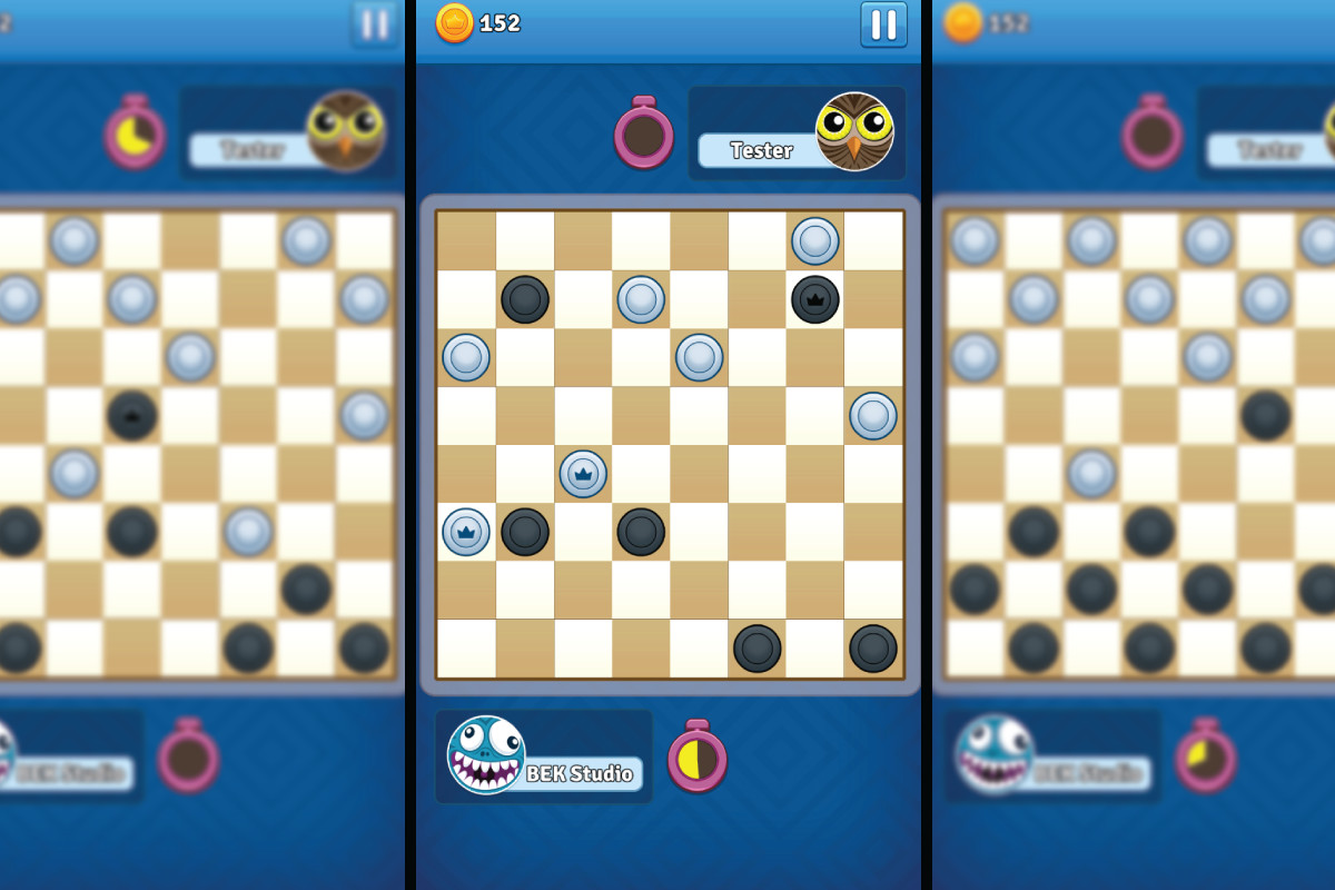 Checkers Clash - Multiplayer