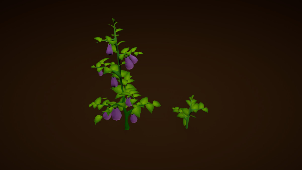 Garden Plants Set