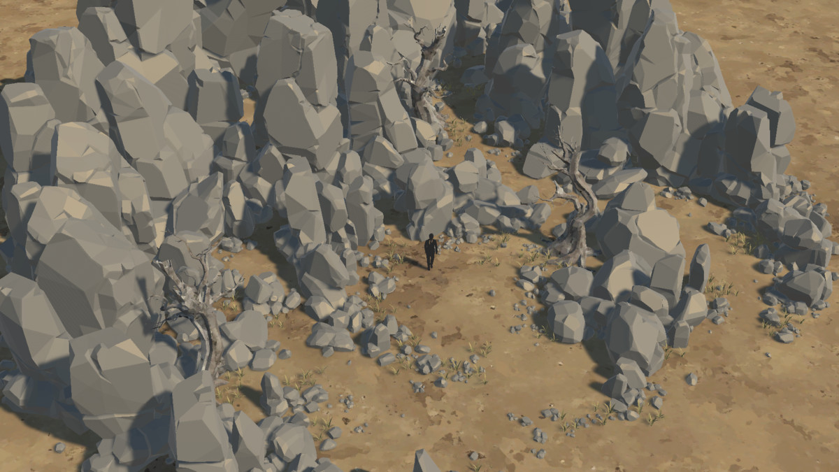 LowPoly Nature Stone