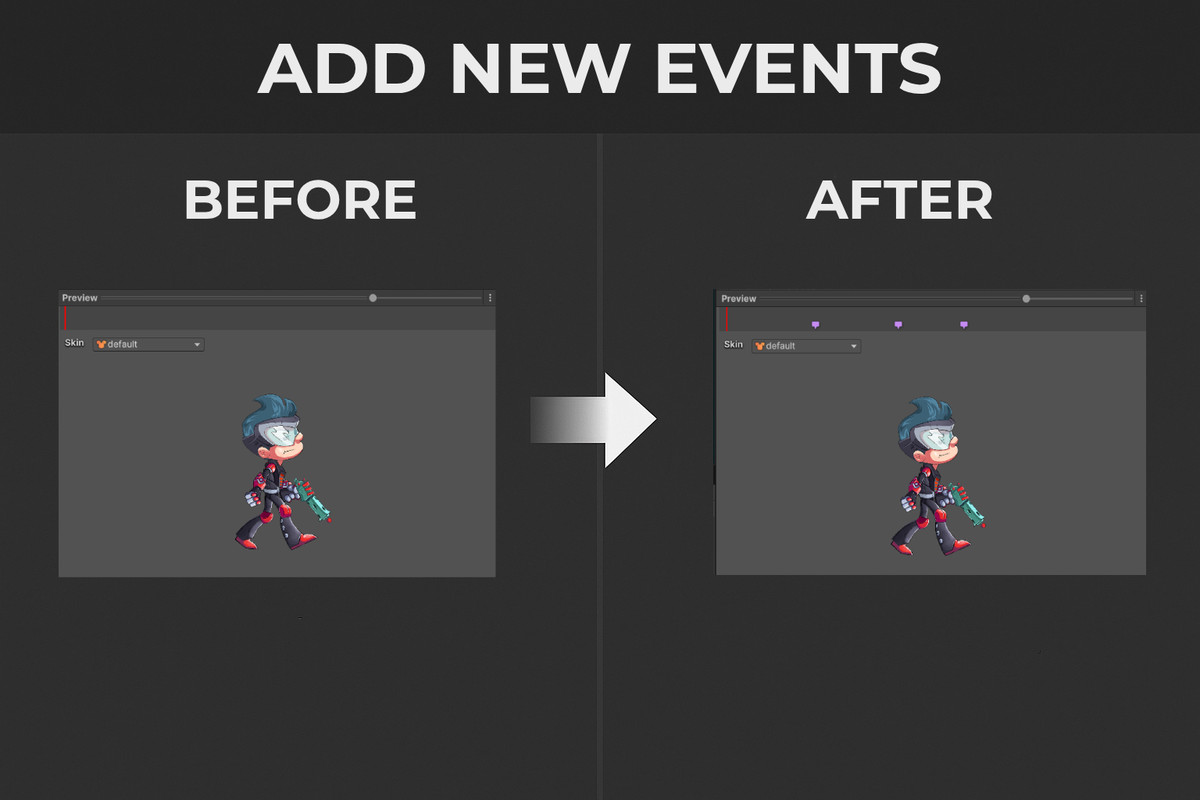 Spine Event Injector – Add Events For Unity