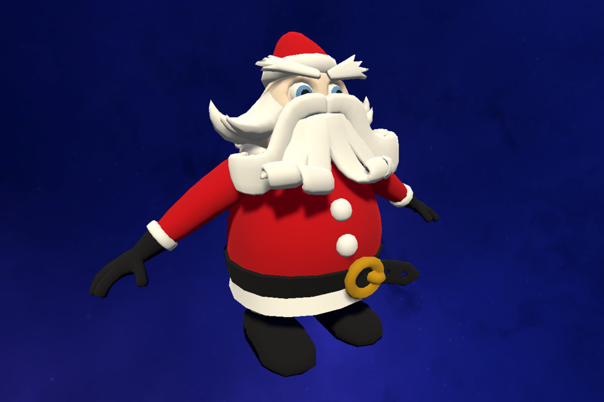 Santa Claus 3D Model