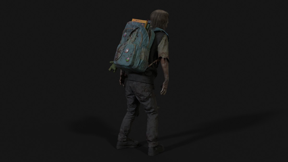 Gradeschooler Boy — American School Zombie Collection