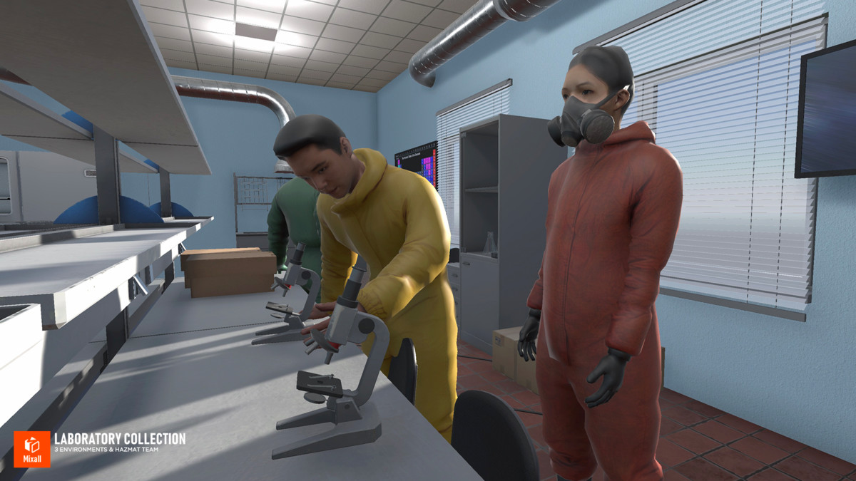Laboratory Collection - 3 Environments & Hazmat Team