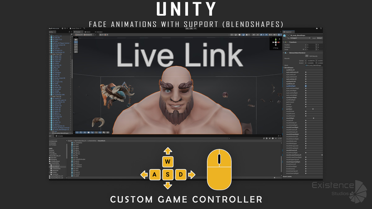 Stylized Warrior 01 - Heroes Fantasy Characters Axe Medieval Heroes - #19
