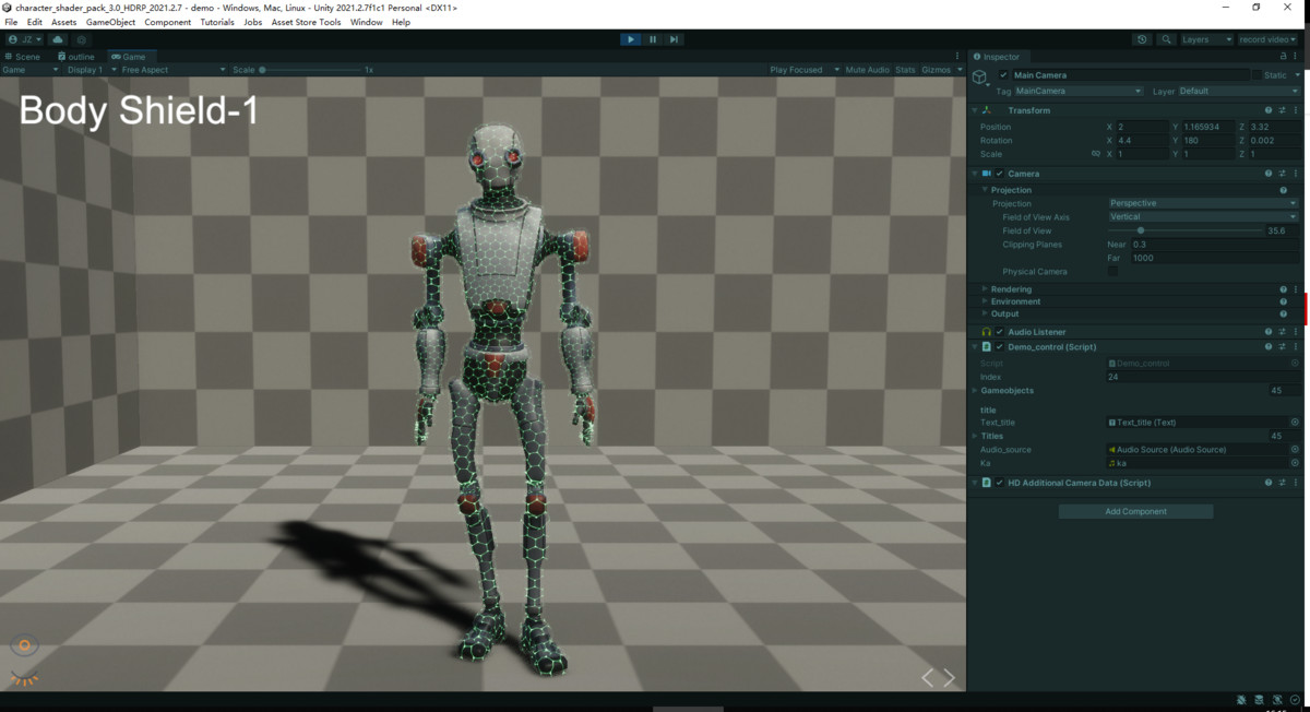 Character Shader Pack 3.0 - HDRP