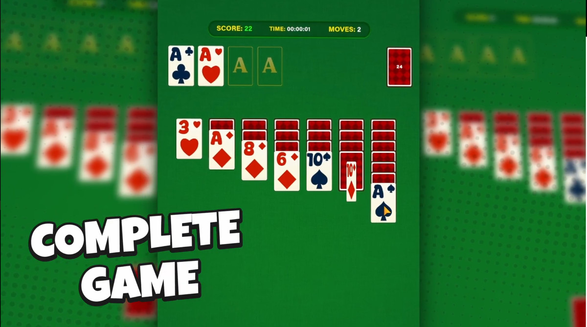 Solitaire Game Engine Template - Complete Project