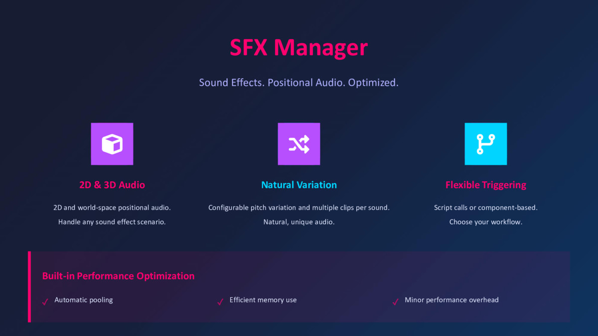Audio Manager Pro – Complete SFX & Soundtrack Suite