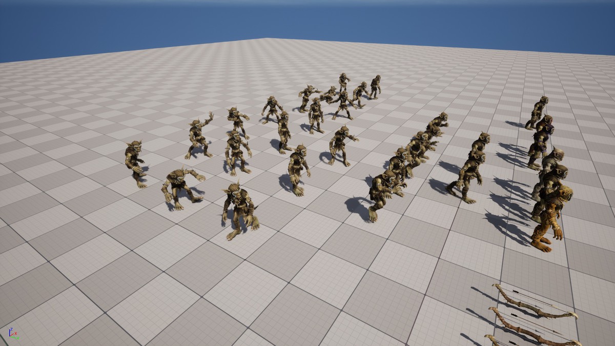 Goblin Archer Game Ready