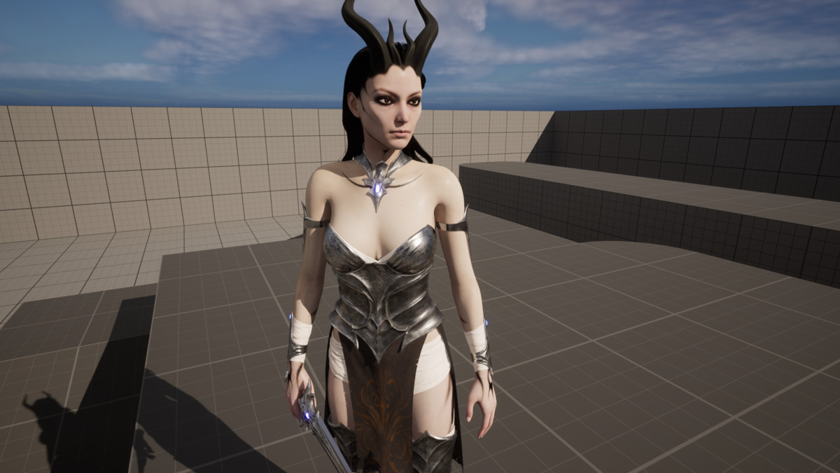 Fantasy Demones Girl