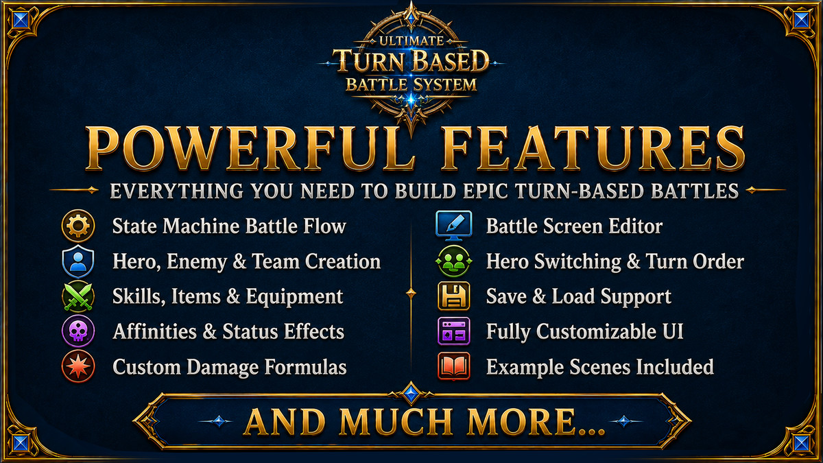 Ultimate Turn-Based Battle System
