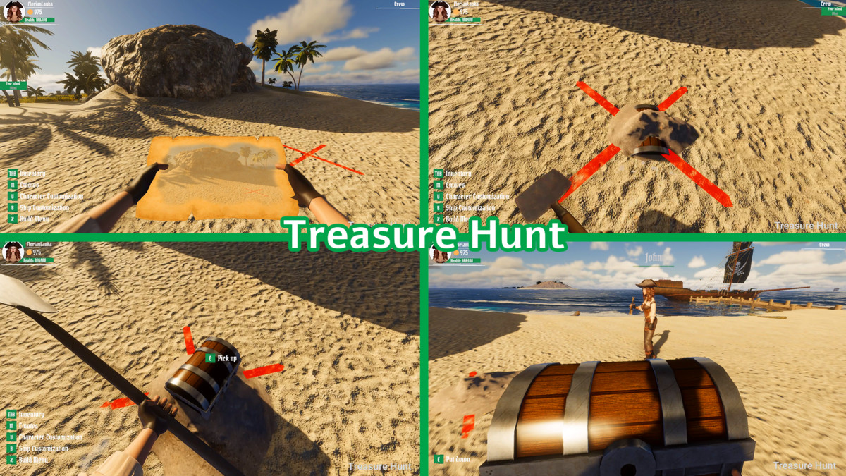 Pirate Multiplayer Game Template (MMO)