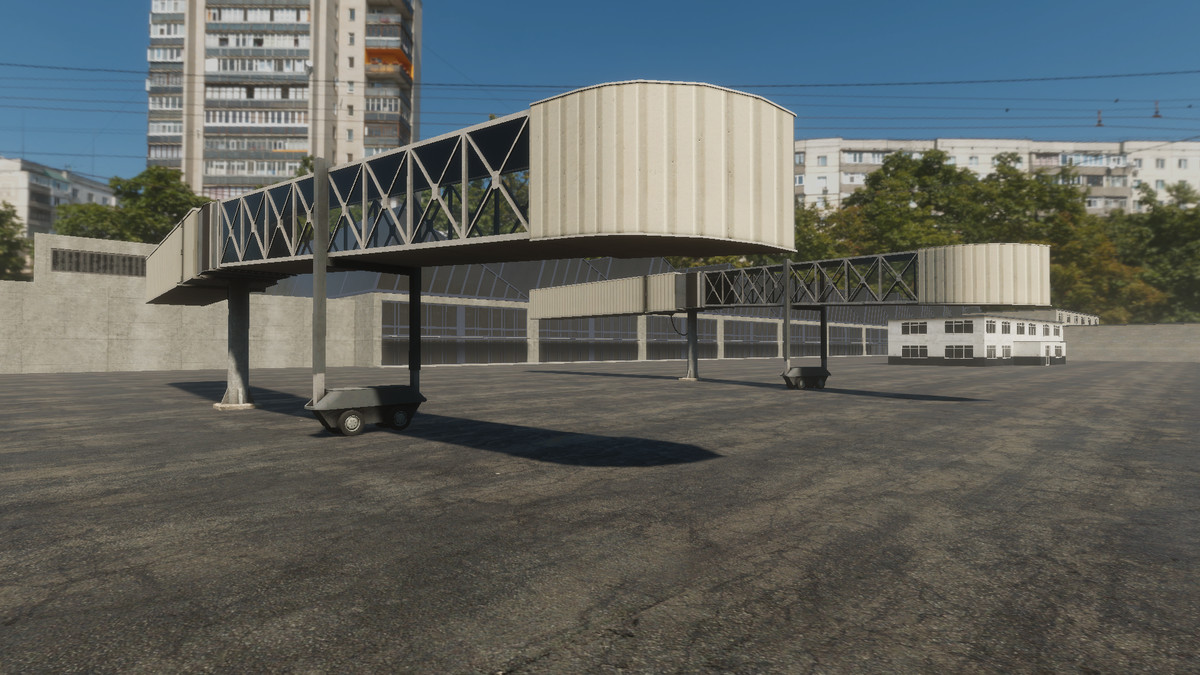 Airport buildings