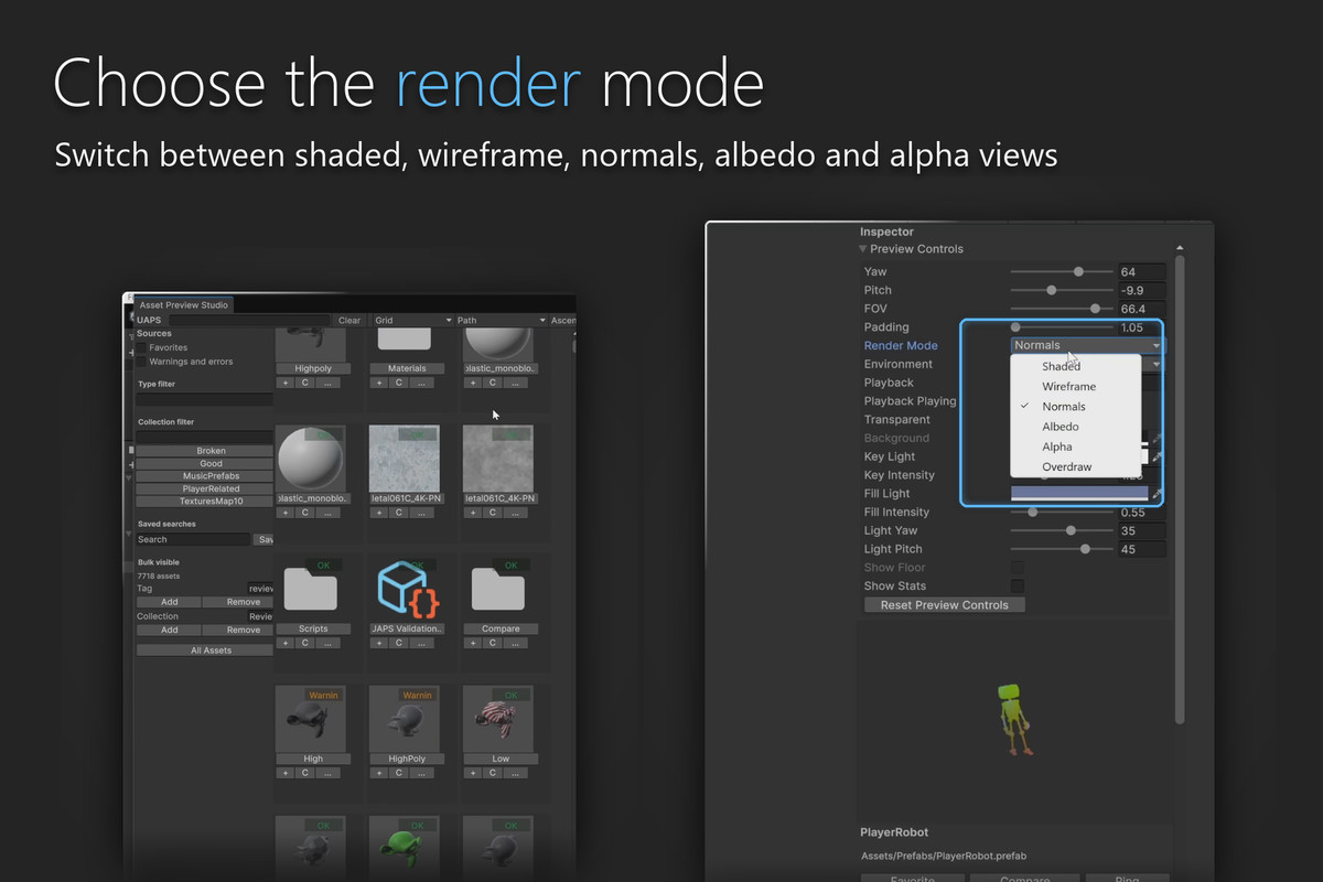 Universal Asset Preview Studio - Thumbnails, Catalogs & Asset QA