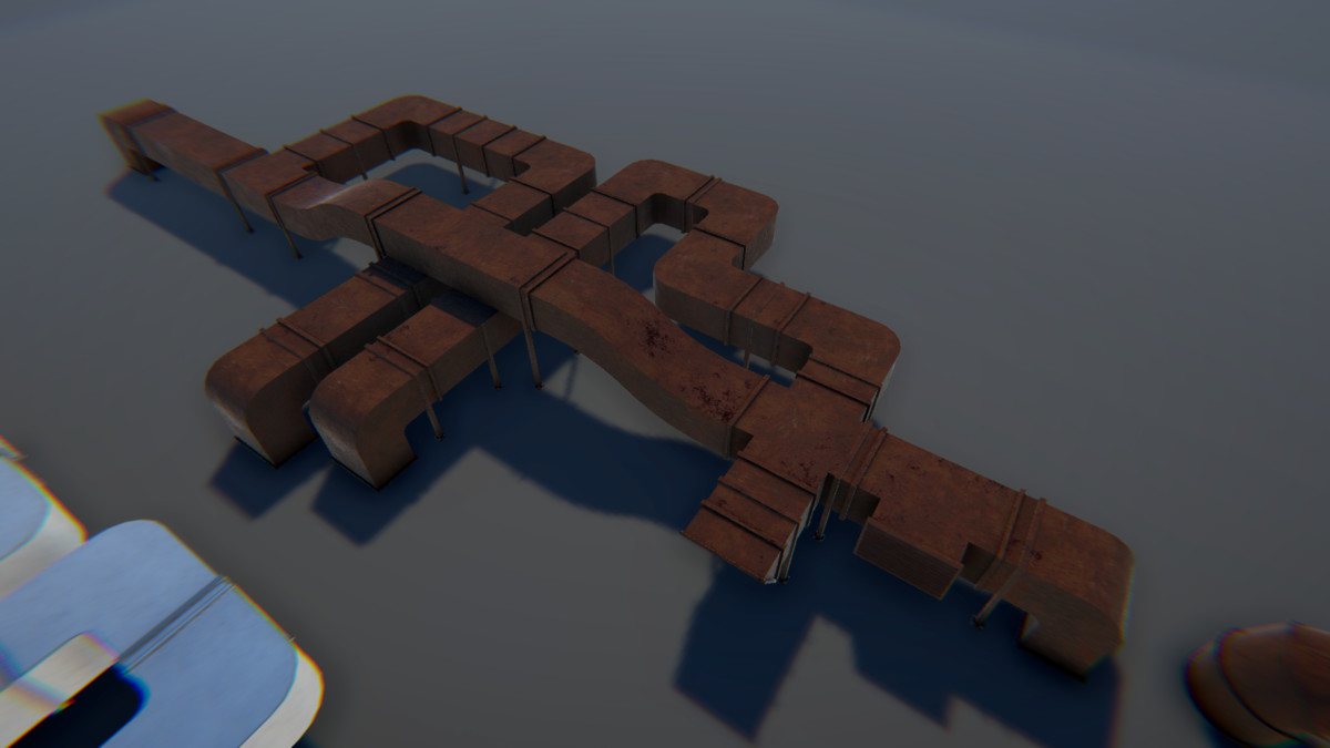 Modular Industrial Air Duct System