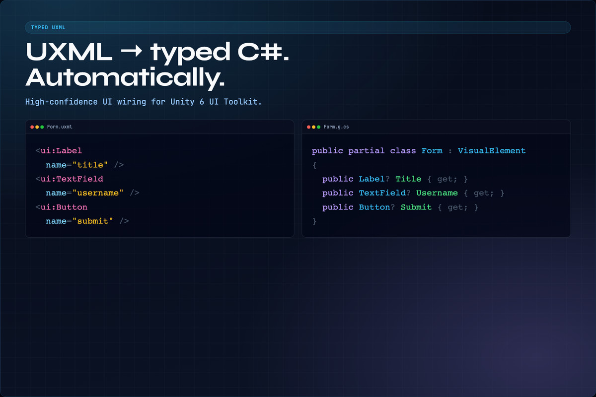 Typed UXML