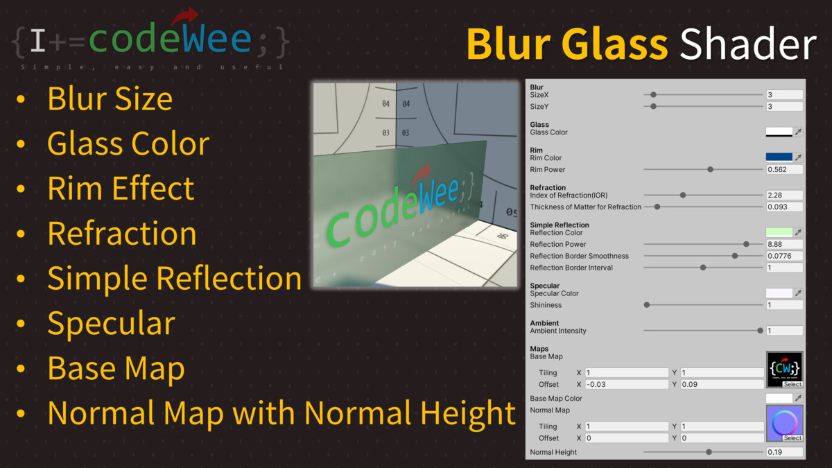 Blur Glass Shader