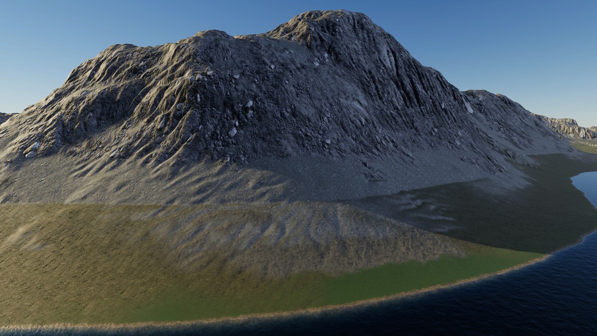Procedural Islands, Lakes & Hills 8K - 48 Terrains