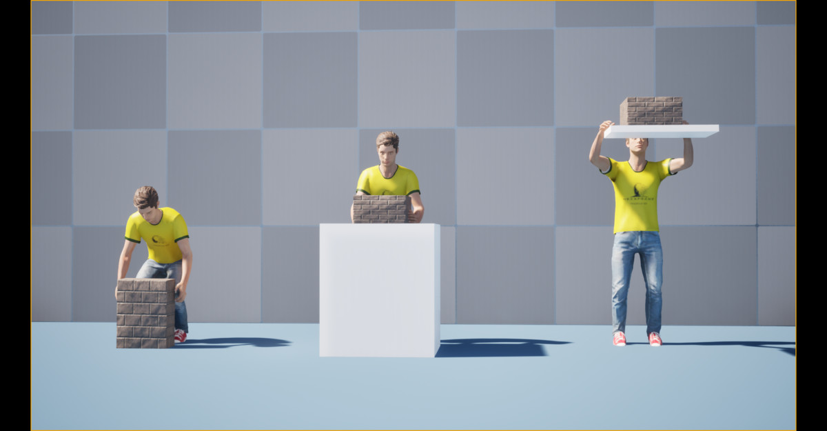 Pickup Items Animation