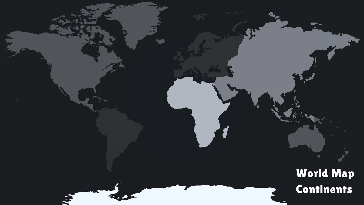 Toon Style World Map Pack