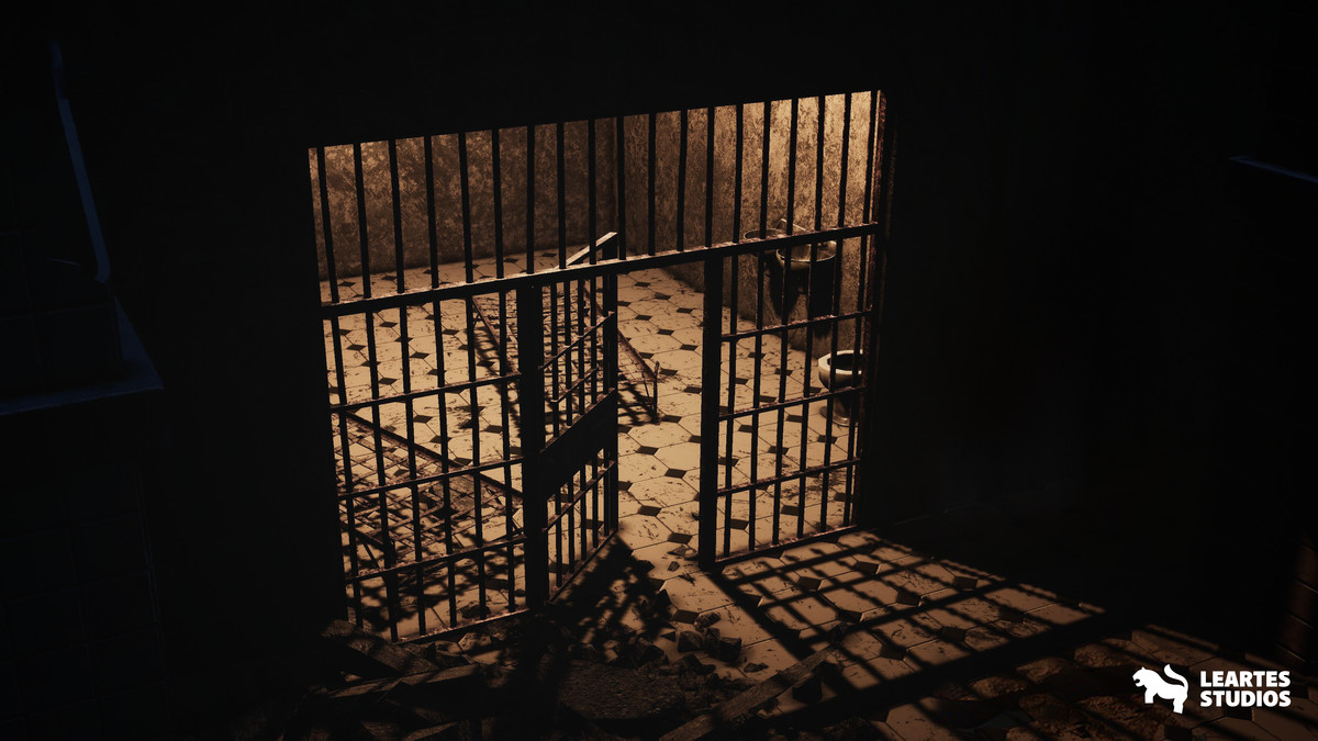 Haunted Prison Environment ( Exterior + Interior , Modular)