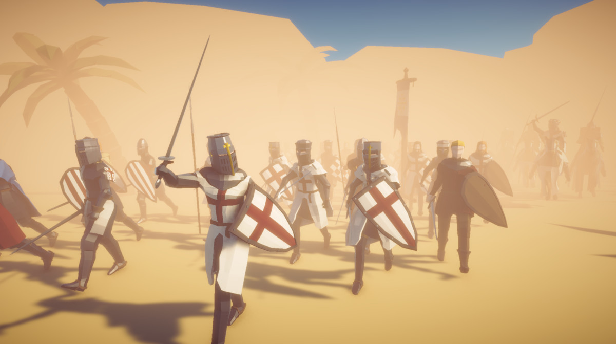 Stylized Medieval Crusaders Pack – Low Poly Characters & Units