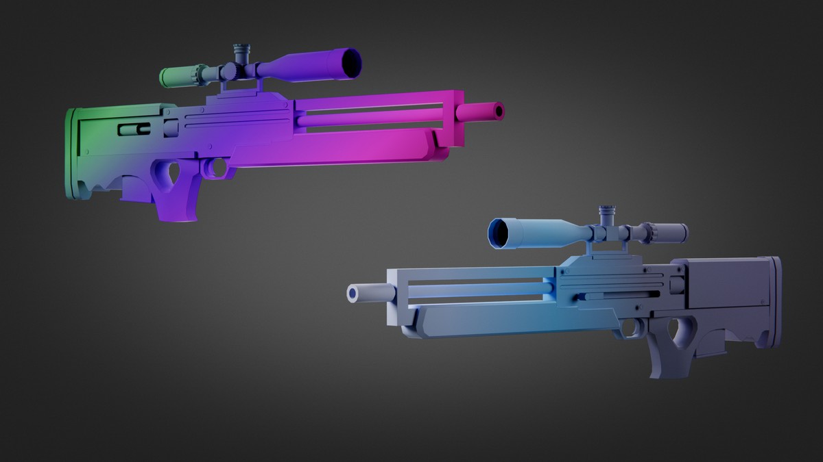 Ultimate Weapon Pack — 23 Guns + 943 Skins (Low Poly, Stylized, FPS/TPS Ready)