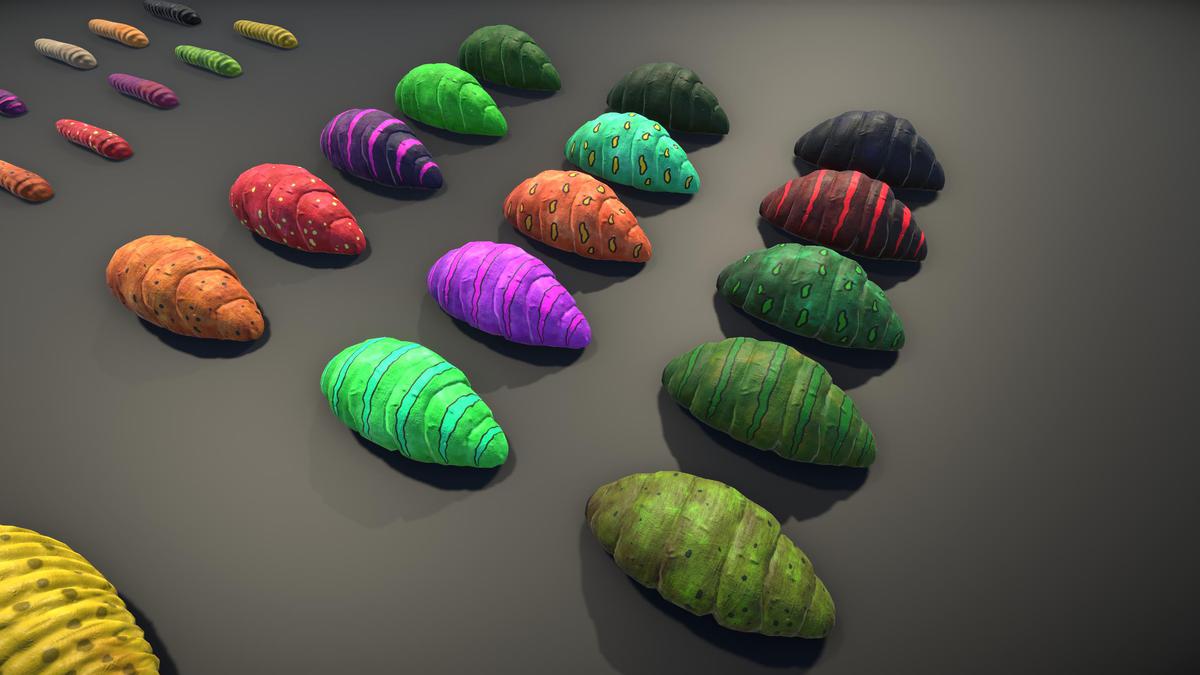 Dissolvable Worms (3 in 1 PACK)