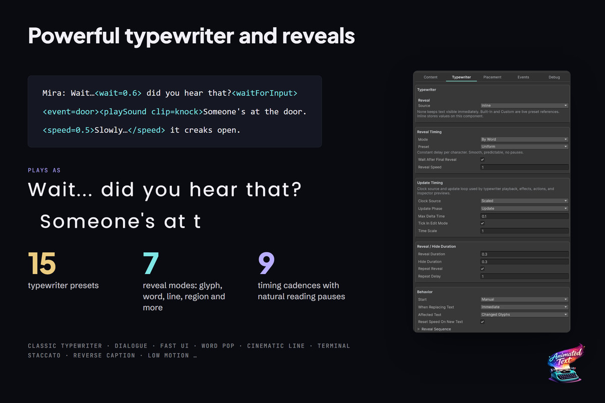 Text Studio - Text Animation for Unity | TextMeshPro & UI Toolkit