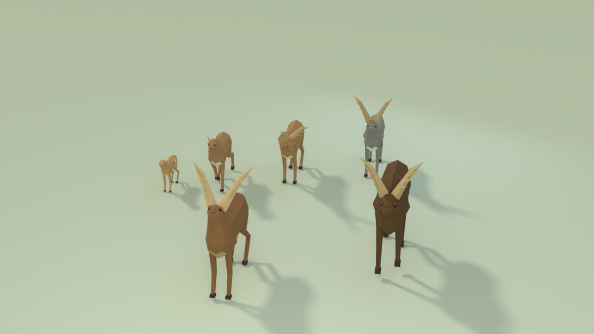 Low Poly Animals Pack
