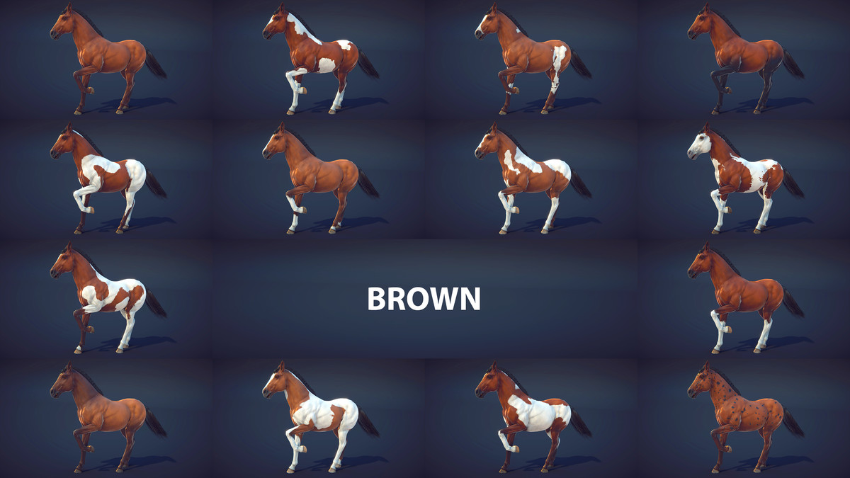 Horse Animset Pro 4 (140 Skin Add-on)