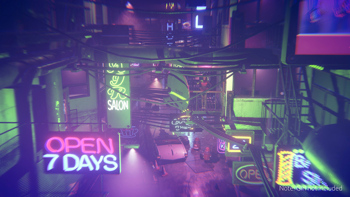 Cyber City (Mega Bubble) - cyberpunk