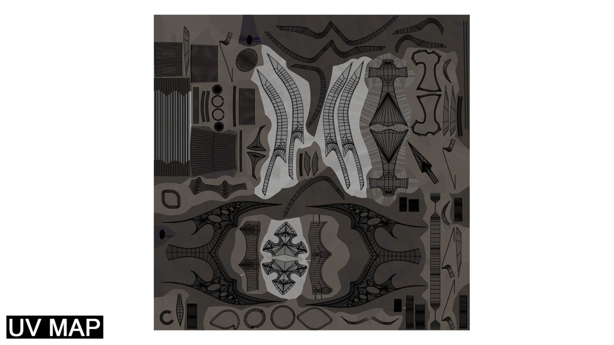 Battle Axe 01 Silver URP HDRP Textures