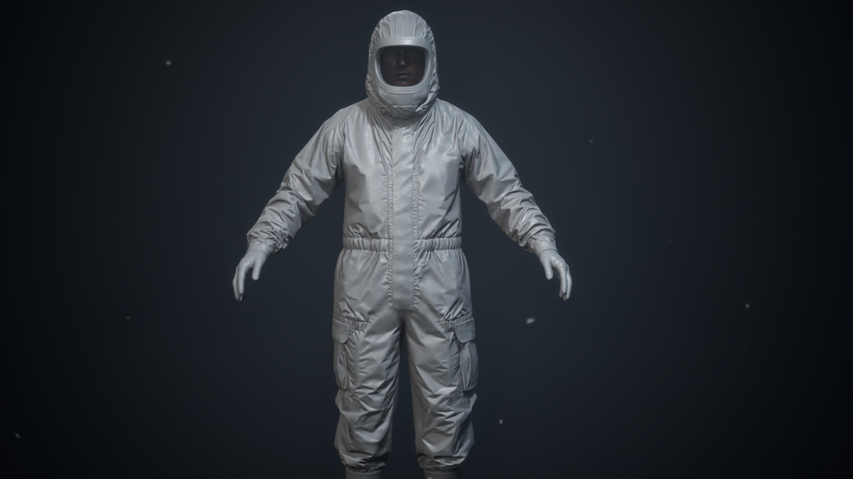 Hazmat Suit Character
