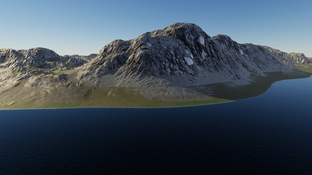 Procedural Islands, Lakes & Hills 8K - 48 Terrains
