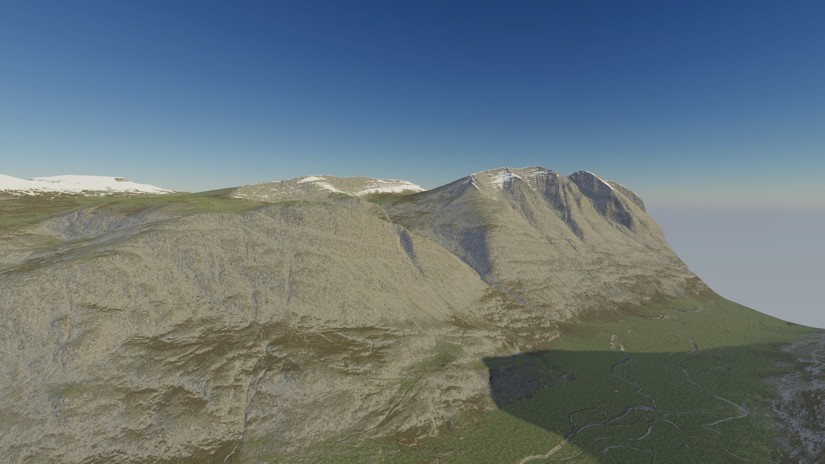 Norway Real-World LIDAR Terrains 8K