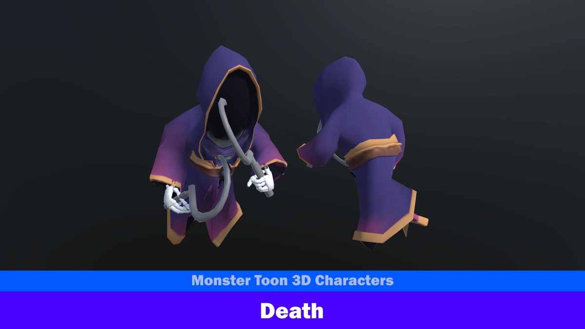 Monster Toon 3D Characters