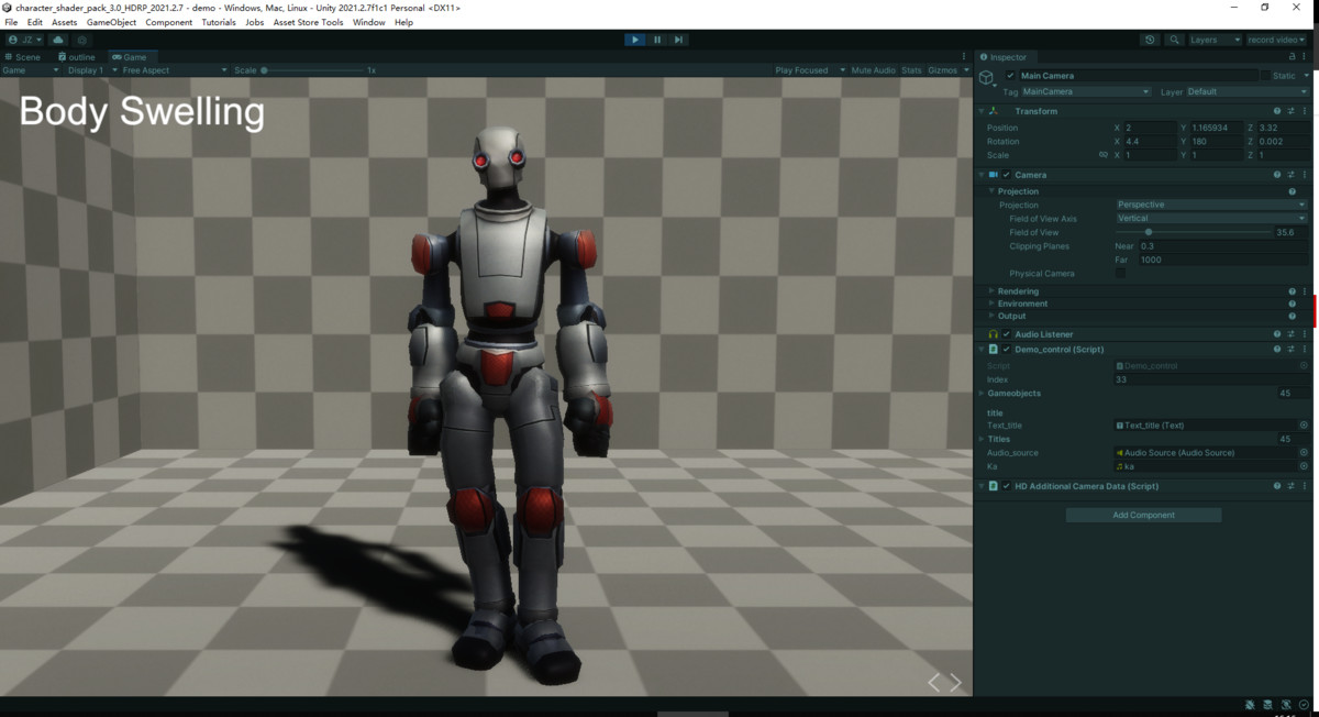 Character Shader Pack 3.0 - HDRP