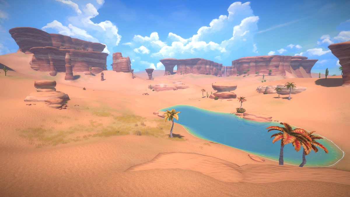 Stylized Desert