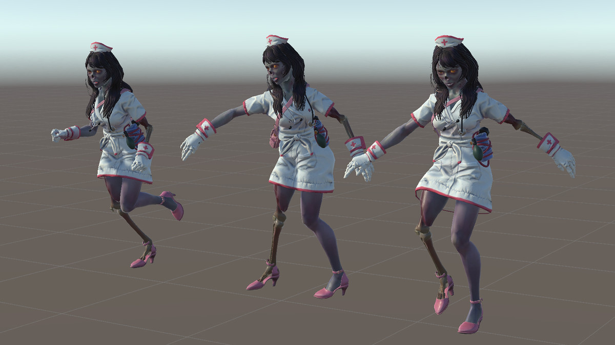 Zombie Nurse | Character Enemy Mobs