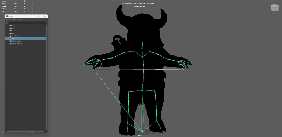 Chibi Necro Zombie Bull