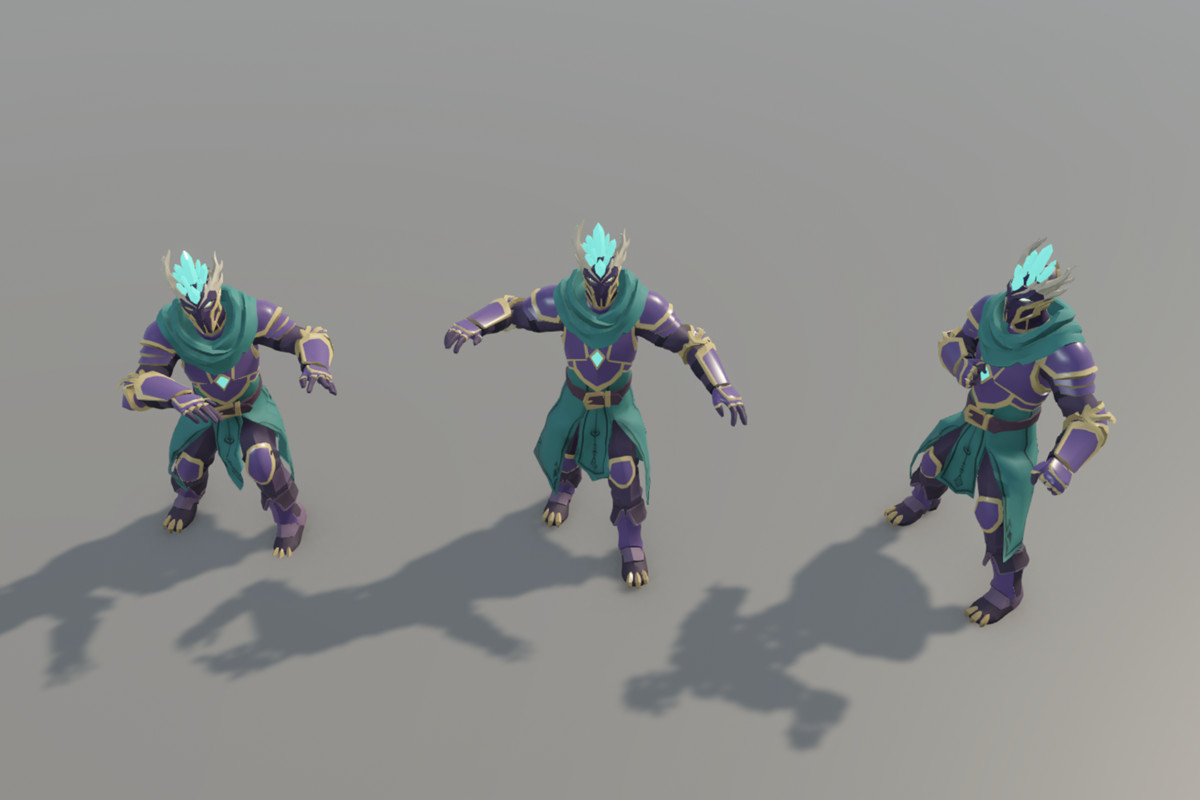 Stylized Modular Characters – Fantasy Mage Pack